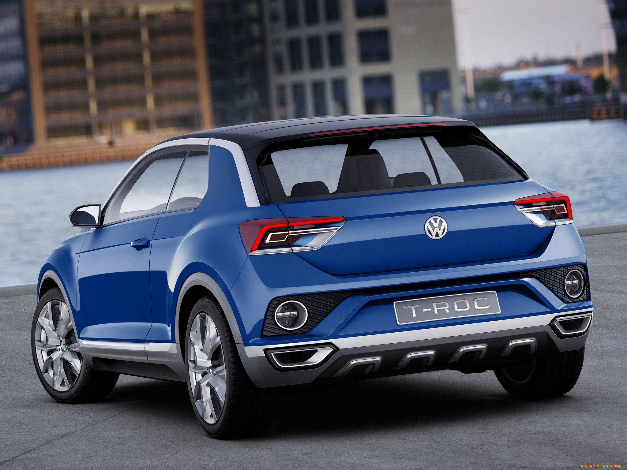 , volkswagen, t-roc, concept, 2014, 